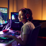 Game gaming femmes virtuel